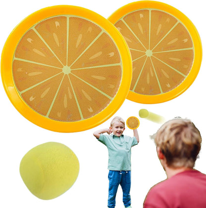 Catch Ball Toy Kids, Sensory Parent-Child Interaction Toy, Lightweight and Portable, 5.91x5.91x0.79 Inches, Premium Quality Compact Ideal for Outdoor Play Easter Basket Stuffer