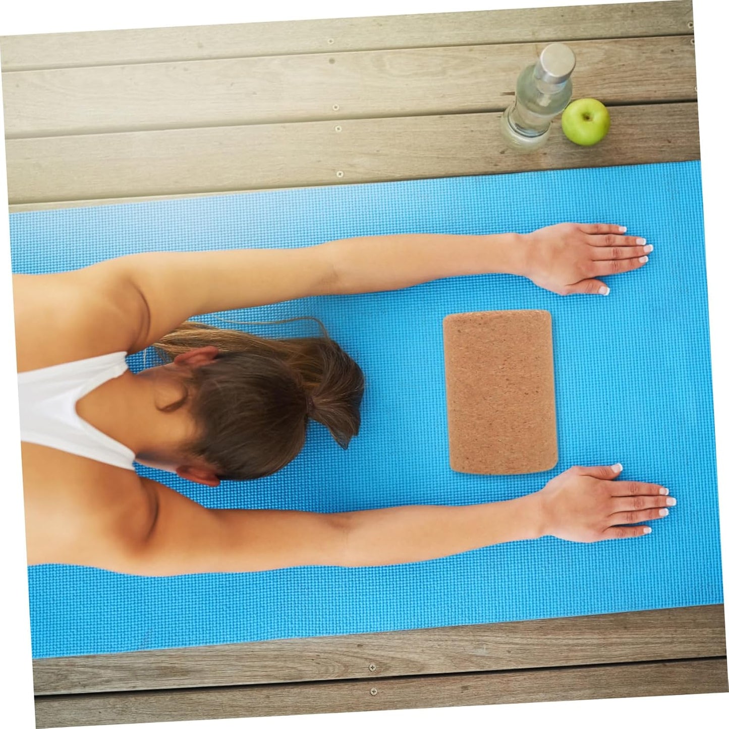 TOYANDONA Yoga Antiscivolo Massaggiatore Ergonomico per Allenamento e Recupero Muscolare per Schiena e Braccia e Portatile