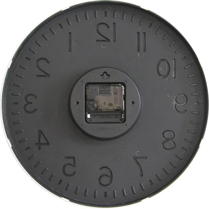 HZDHCLH Green Wall Clocks Battery Operated,12 inch Silent Non Ticking Modern Wall Clock for Home Living Room Bedroom Kitchen Office Classroom Decor