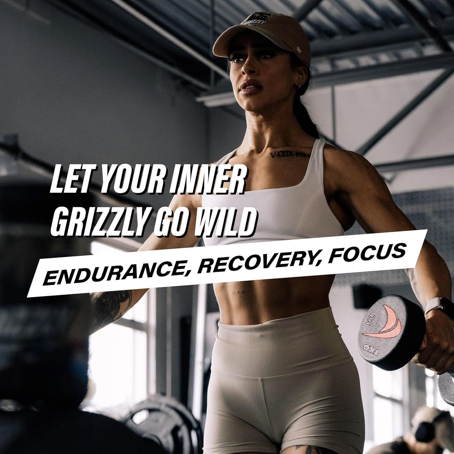 GRIZZLY AMINOS & NOOTROPICS STRAWBERRY KIWI, Endurance, Recovery, Focus, EAA, Amino Acids, Tyrosine