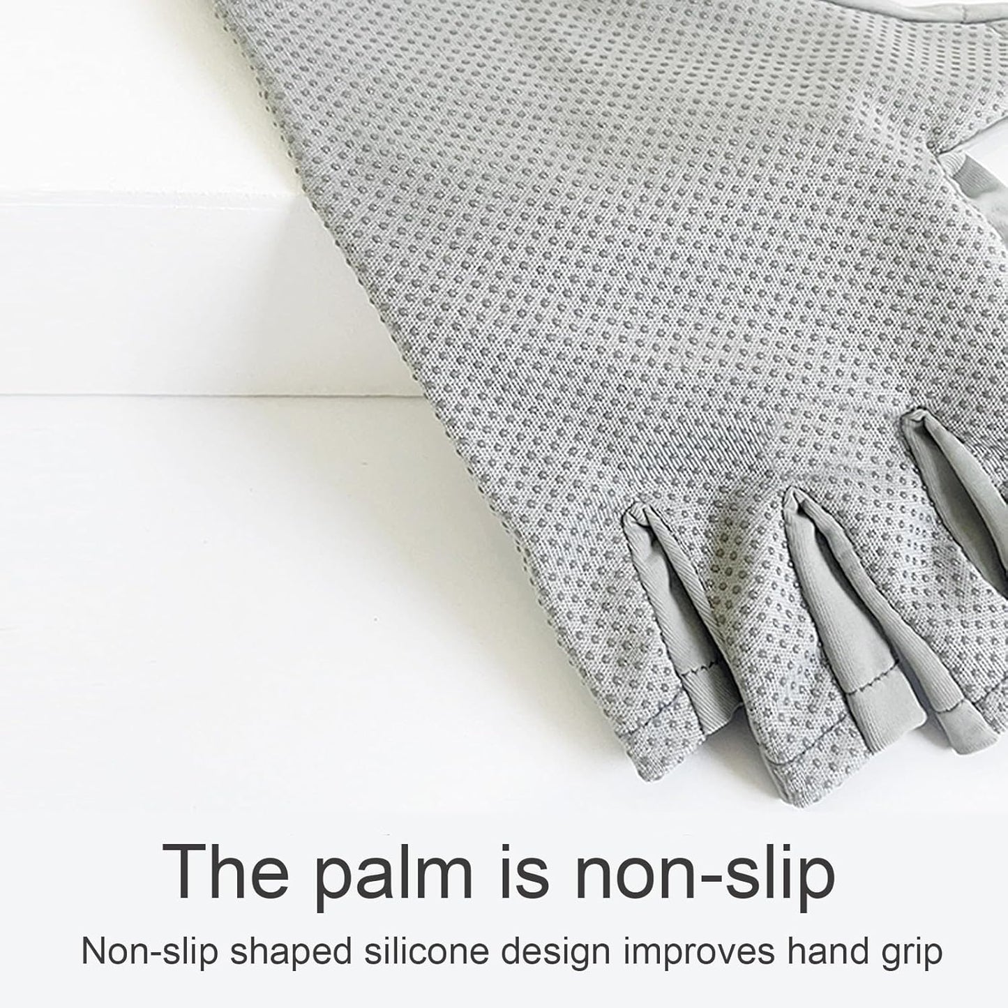 Corigly Nail UV Gloves for Dryer: UPF 50+ UV Protection Fingerless Gloves for Manicures, Anti-Slip UV Nail Gloves for Gel Nail Lamp Skin Care Dryer Nail Art (Pink)