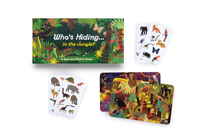 Who's Hiding in the Jungle?: A Spot and Match Game