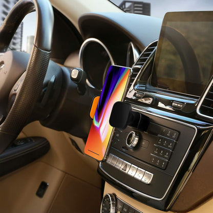 ipow Universal Adjustable Car Smartphone Holder CD Slot Mobile Phone Holder, 360° Rotation, Compatible with All Smartphone Phones iPhone Xs 8 Xiaomi Redmi LG Huawei P9 P10