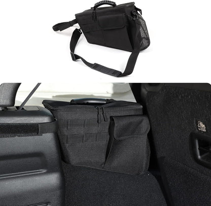RT-TCZ Trunk Organizer, Driver Side Storage Bag Interior Accessories for 2018-2022 Jeep Wrangler JL 4-Door