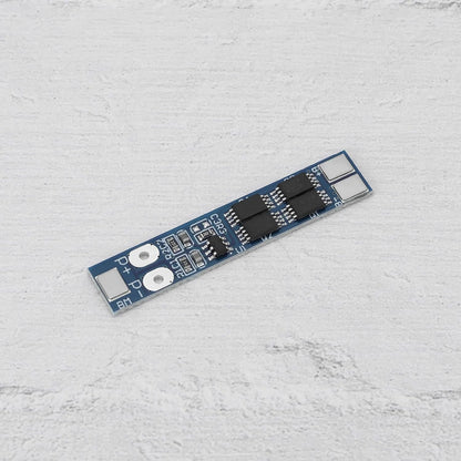 OTOTEC 6PCS Lithium Battery Protection Board 2S 8A 7.4V 18650 Li-ion Lithium Battery Charger BMS Protection Board 40.8x8x2.1mm Used for LED Light Backup Power Supply Solar Street Light Battery Pack