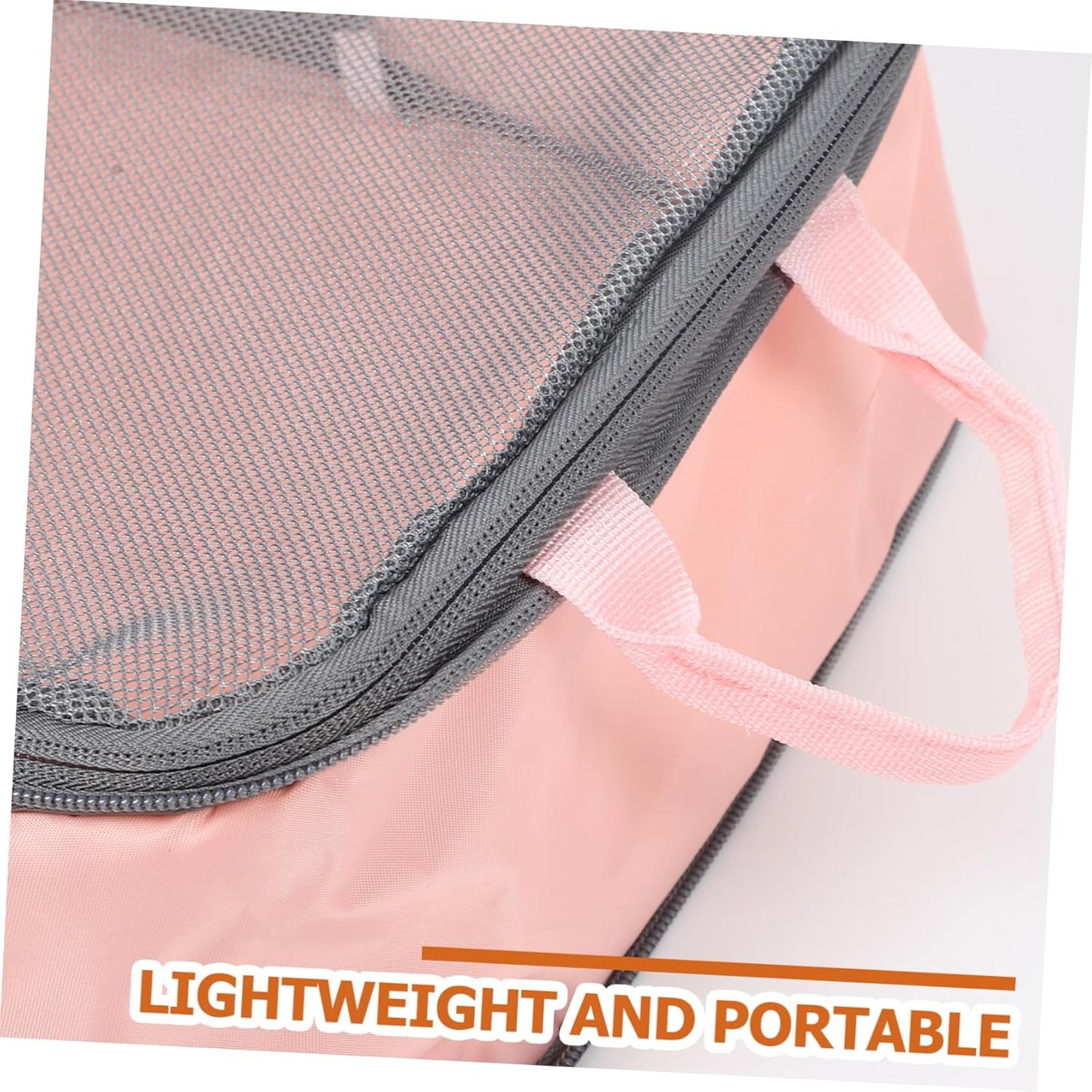 minkissy 3pcs Travel Packing Organizers Lightweight Compression Bags for Clothes Shoes and Underwear Storage Durable for Luggage Organization