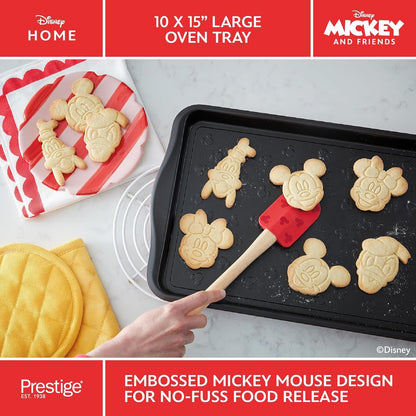 Prestige x Disney - Nonstick Baking Sheet with Embossed Mickey Logo (25 x 38cm/10 x 15in)