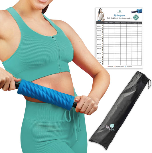 LIPOROLLER The Original - Liposuction Massage Roller - Easy to Roll, Special Ridges and Grooves to Maximize Healing and Recovery for Liposuction Post Surgery