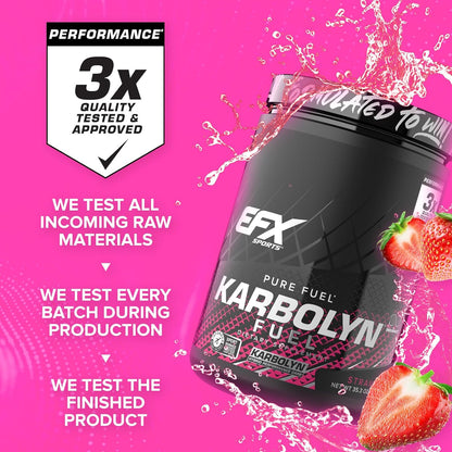 Karbolyn Fuel Performance Carb Strawberry 1kg