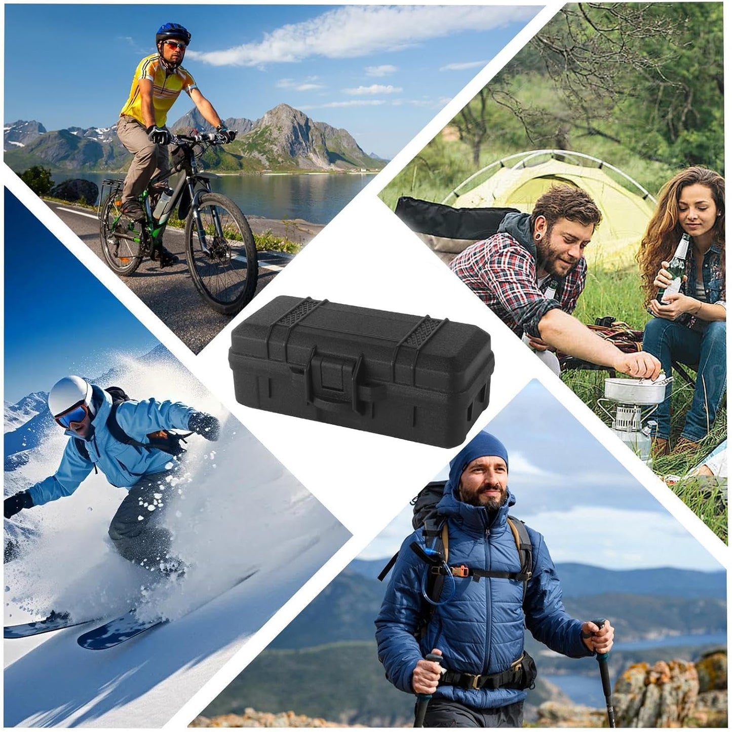 Heavy Duty Storage Box | Versatile Tool Storage | Shockproof Hard Case, Weatherproof Equipment Box, Portable Tool Organizer, Safety Equipment Case, Compact Outdoor Case, Rugged Storage Solution, a,