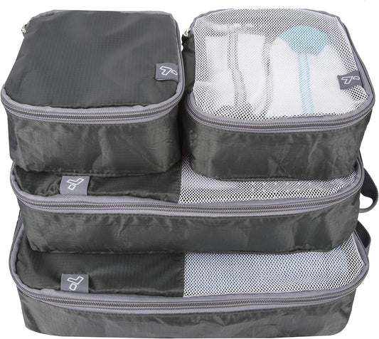 Travelon Set of 4 Soft Packing Organizers, Set of 4 Soft Packing Organizers