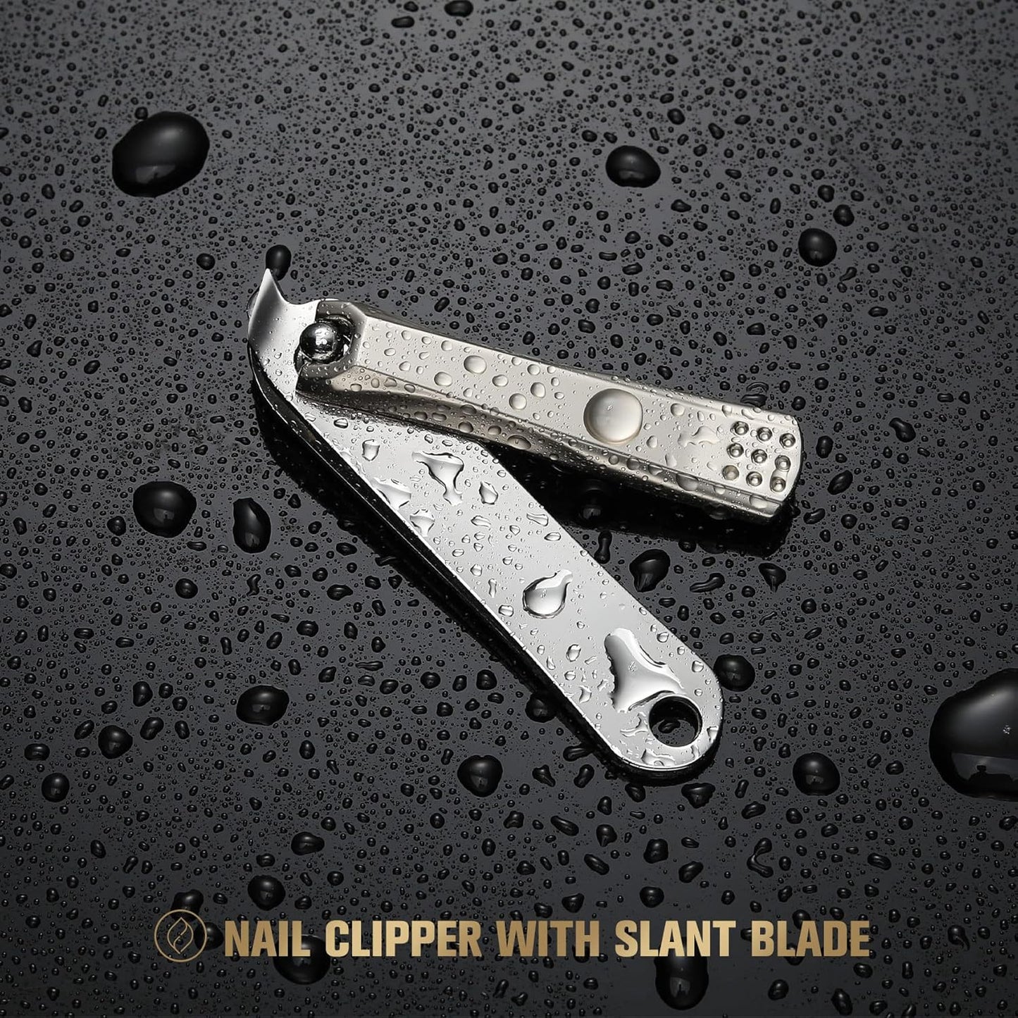 FERYES Nail Clippers Set - Premium Quality Stainless Steel Toenail and Fingernail Clipper for Manicure - 4PCS Nail Care Tool Kit