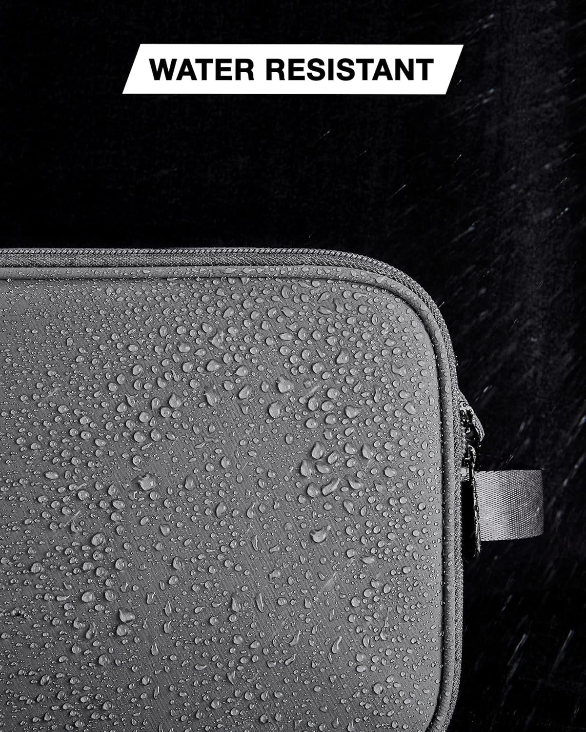 BAGSMART Toiletry Bag for Men, Travel Toiletry Organizer Dopp Kit Water-Resistant Shaving Bag for Toiletries Accessories, Grey