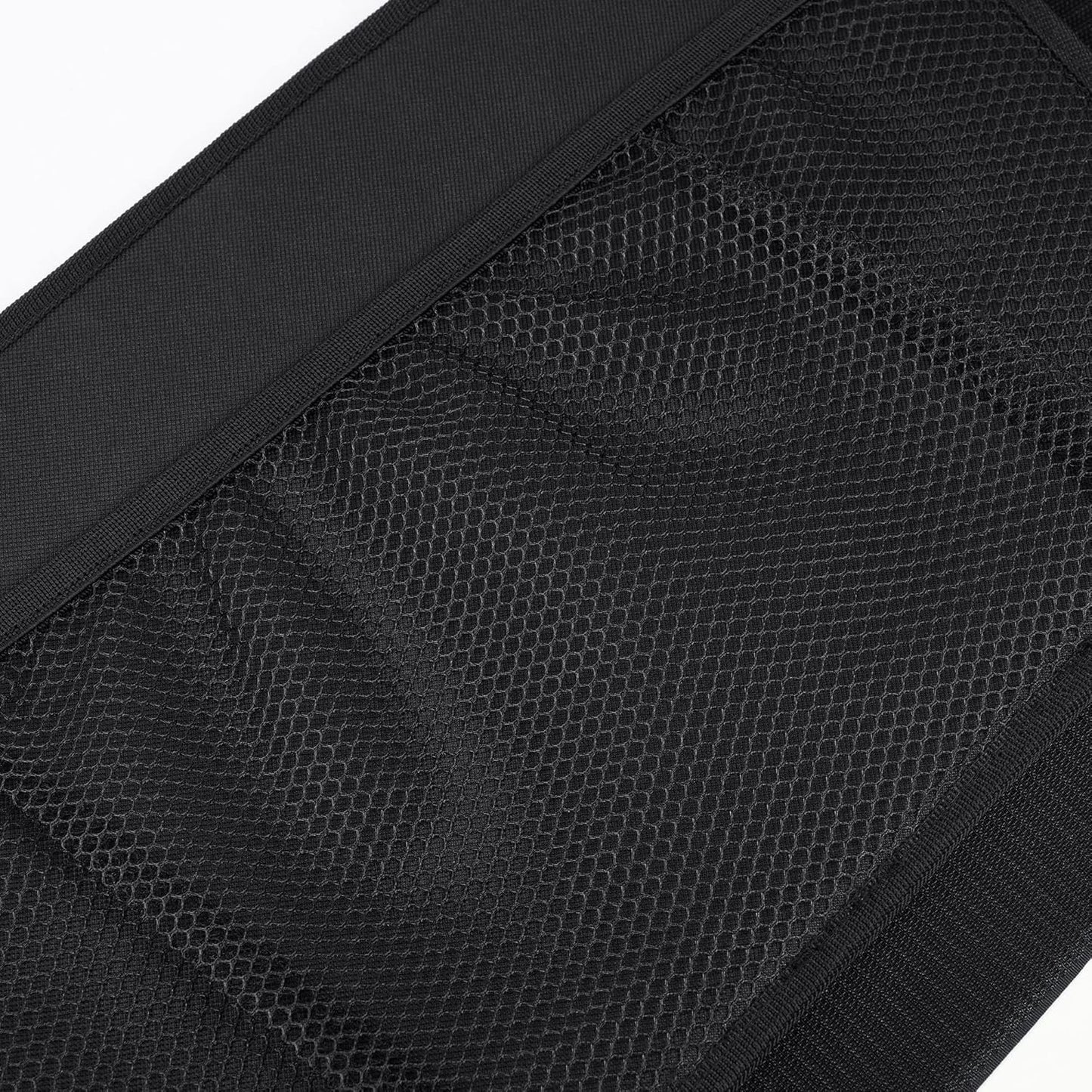 KMMOTORS Sub Trunk Divider of under-floor Compatible for Model Y, Model 3 – Hidden Trunk Organizer – Dividers with Mesh Pockets for Storage Separation (Set of 2)