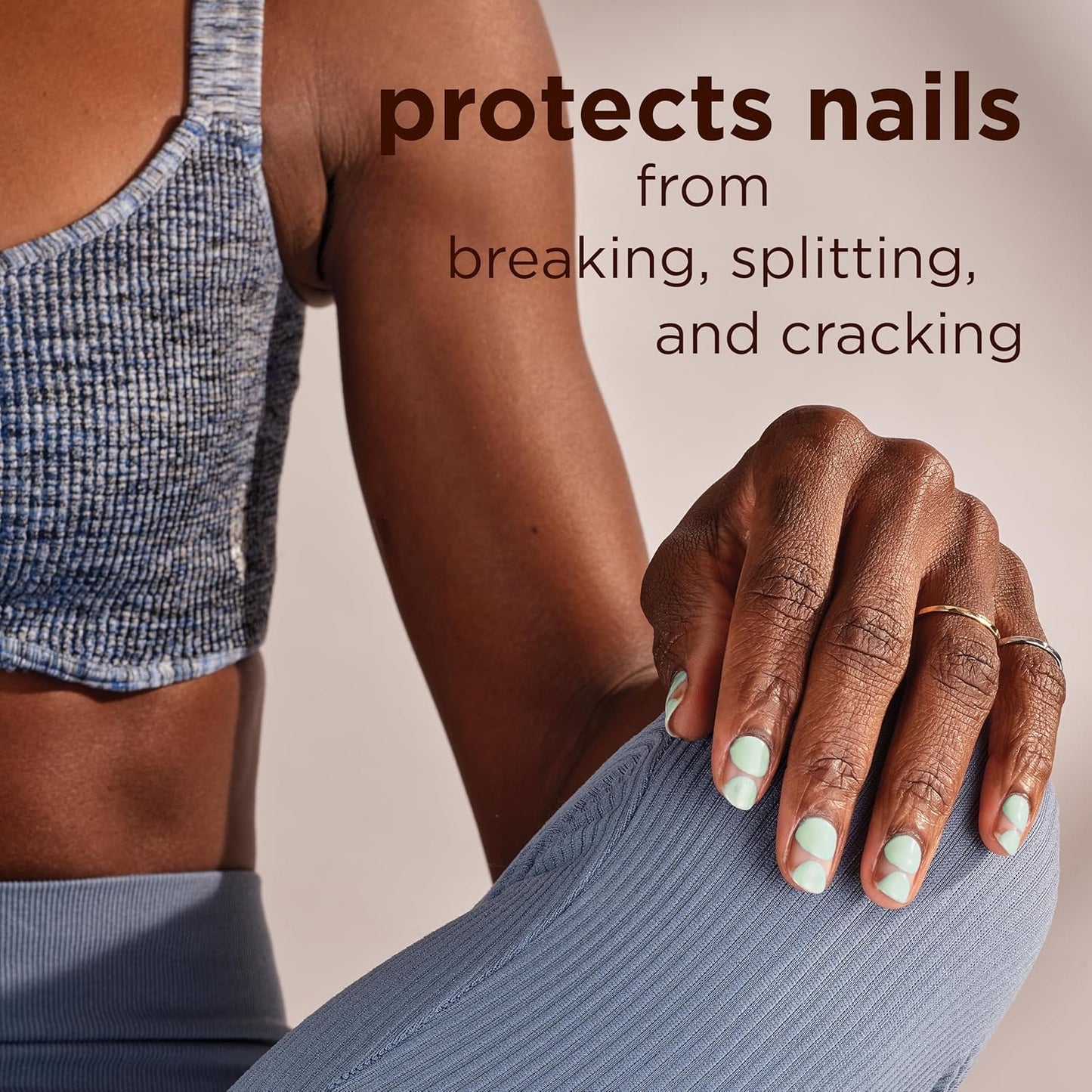 Sally Hansen Color Therapy Nail Polish, 127, No Hesitations, Colors, Strengthens, Cares