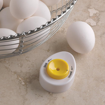 Fox Run 5711 Hard Boiled Egg Piercer with Safety Lock Feature, White