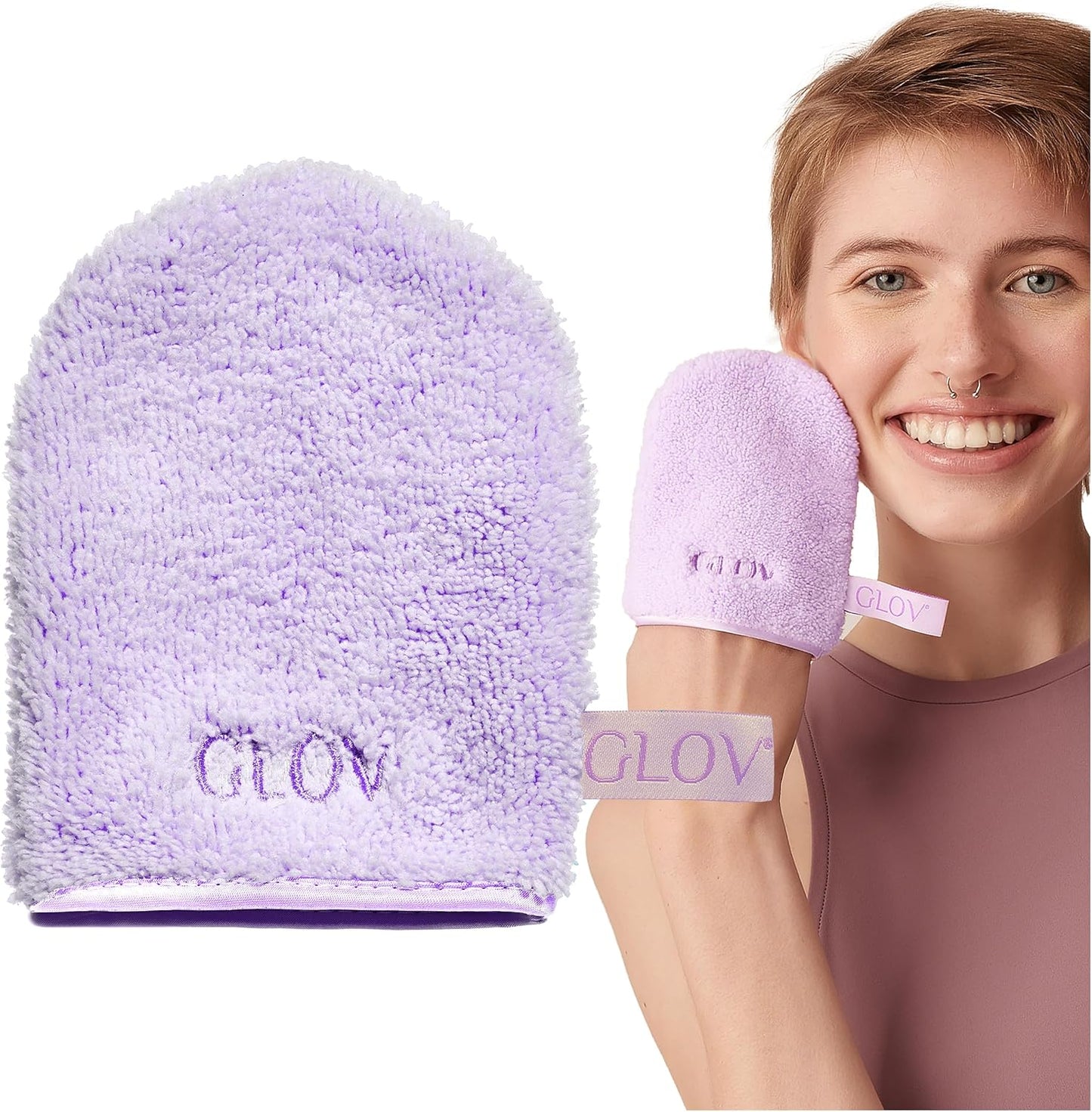 The Reusable Microfibre Face Makeup Sponge Effectively Removes Makeup with Water. This accessory is sustainable and gently cleans the skin