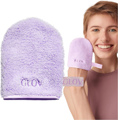 The Reusable Microfibre Face Makeup Sponge Effectively Removes Makeup with Water. This accessory is sustainable and gently cleans the skin