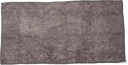 Microfibre Sport/Gym Towel â€“ Fast Absorbent and Super Light. Our Towel is Perfect for a Multitude of Outdoor/Indoor uses Including Traveling, Beach, Yoga, Gym. S/M/L Available (Small, Grey)