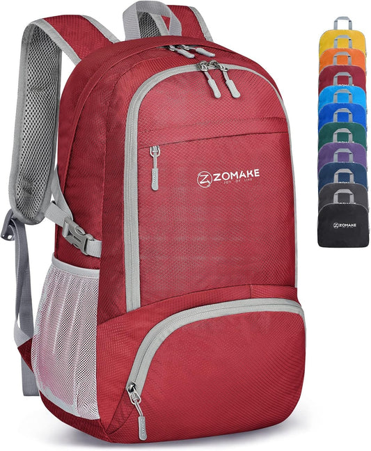 ZOMAKE Packable Hiking Backpack 30L, Lightweight Foldable Backpacks Water Resistant Daypack for Outdoor Hiking Women Men
