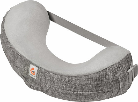Ergobaby Natural Curve Nursing Pillow with Strap, Grey