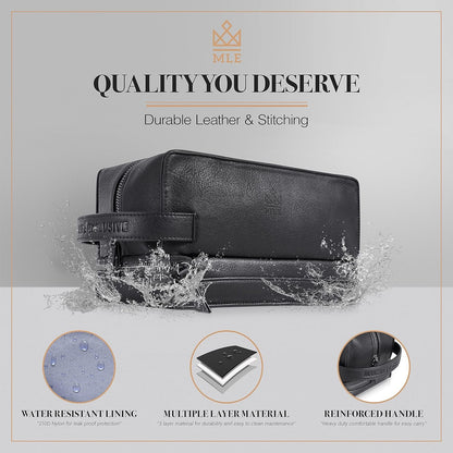 Leather Toiletry Bag for Men, Gift For Men, Mens Travel Bag Toiletry, Leather Shaving Bag, Leather Dopp Kit for Men, Mens Leather Toiletry Bag, Mens Travel Toiletry Bag, Hygiene & Grooming Kit