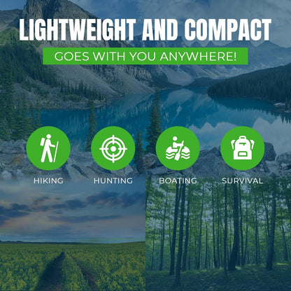 MEKKAPRO Emergency Tent Shelter - Survival Tent - 2 Person, Resistant and Ultra Lightweight Life Tent - Water and Windproof Tube for Camping, Hiking and Outdoor Activities