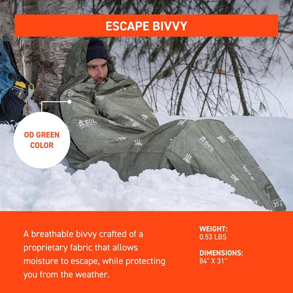 Escape™ Bivvy with Hood - Green