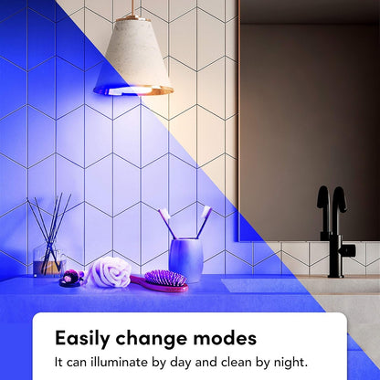 LIFX Clean A60 1200 lumens [E27 Edison Screw], Full Colour with Antibacterial HEV, Wi-Fi Smart LED Light Bulb, No bridge required, Compatible with Alexa, Hey Google, HomeKit and Siri.
