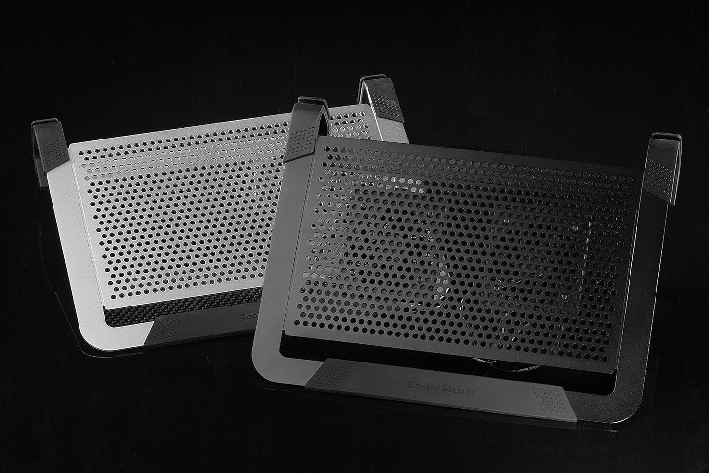Cooler Master Notepal U2 Plus Aluminium Laptop Cooler with Movable Fans - Black - R9-NBC-U2PK-GP