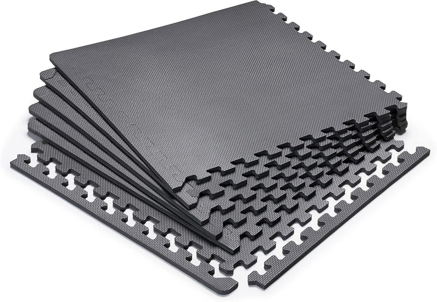 Marcy Interlocking Waterproof Flooring Mat for Exercise Equipment & Accessories