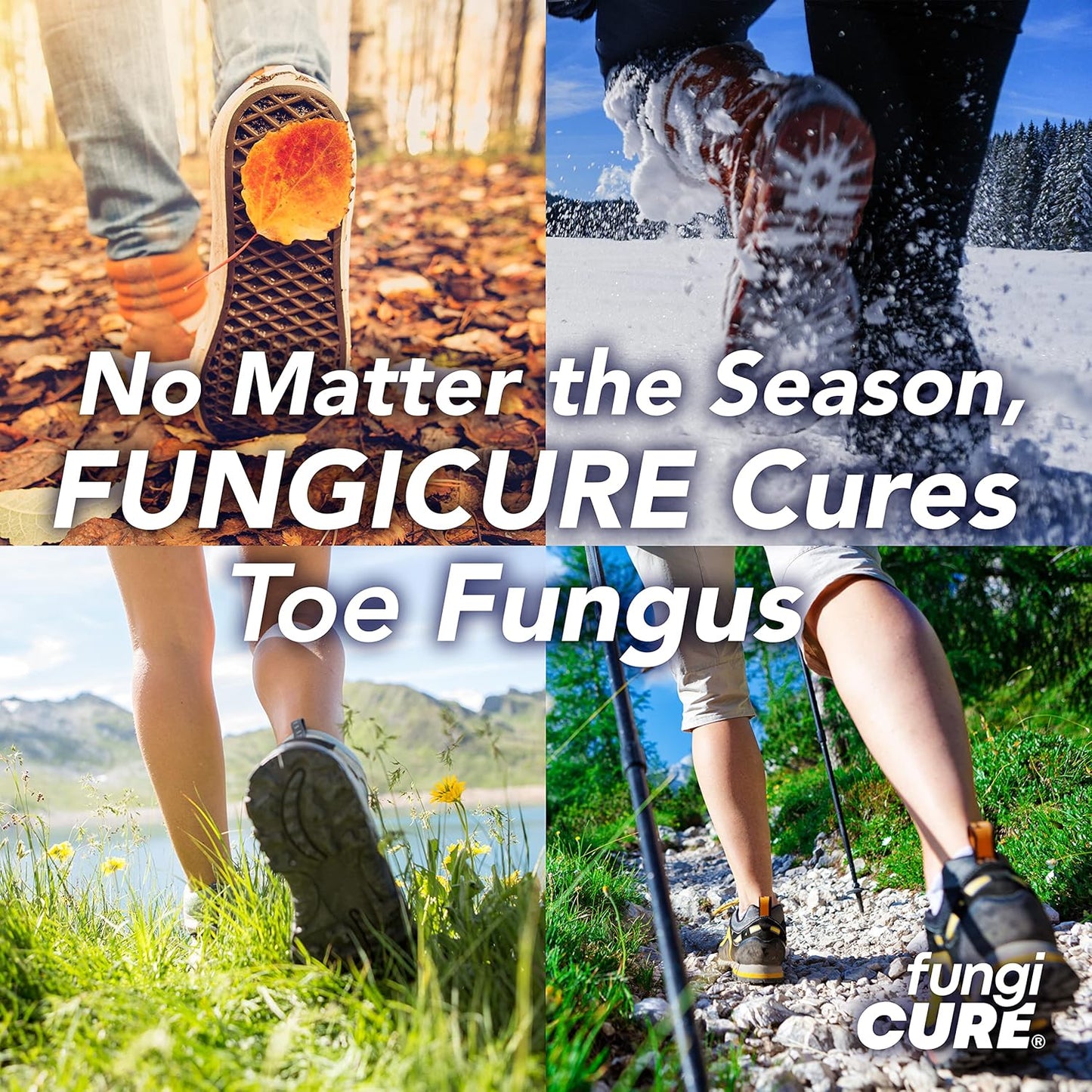 UNGICURE Intensive Spray, Antifungal Treatment, Kills 6 Types of Fungus, Soothes Itching & Burning, 2 Fl Oz (Pack of 1)
