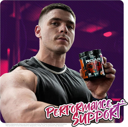 Rule1 R1 Roar Ferocious Pre-Workout Powder 285 g, Wild Grape (30 Servings)