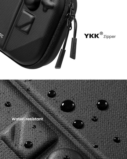 tomtoc Carrying Case Compatible with Steam Deck, Protective case, Hard Portable Travel Carrying Bag for Steam Deck Console & Accessories, Shockproof, Travel Friendly, Black