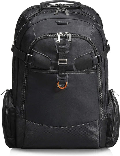 EVERKI Business 120 EKP120 18.4 Inch Laptop Backpack, Ideal for Large Laptops, Workstations and Gaming, Organizer Compartments, Padded Shoulder Straps, Water Resistant