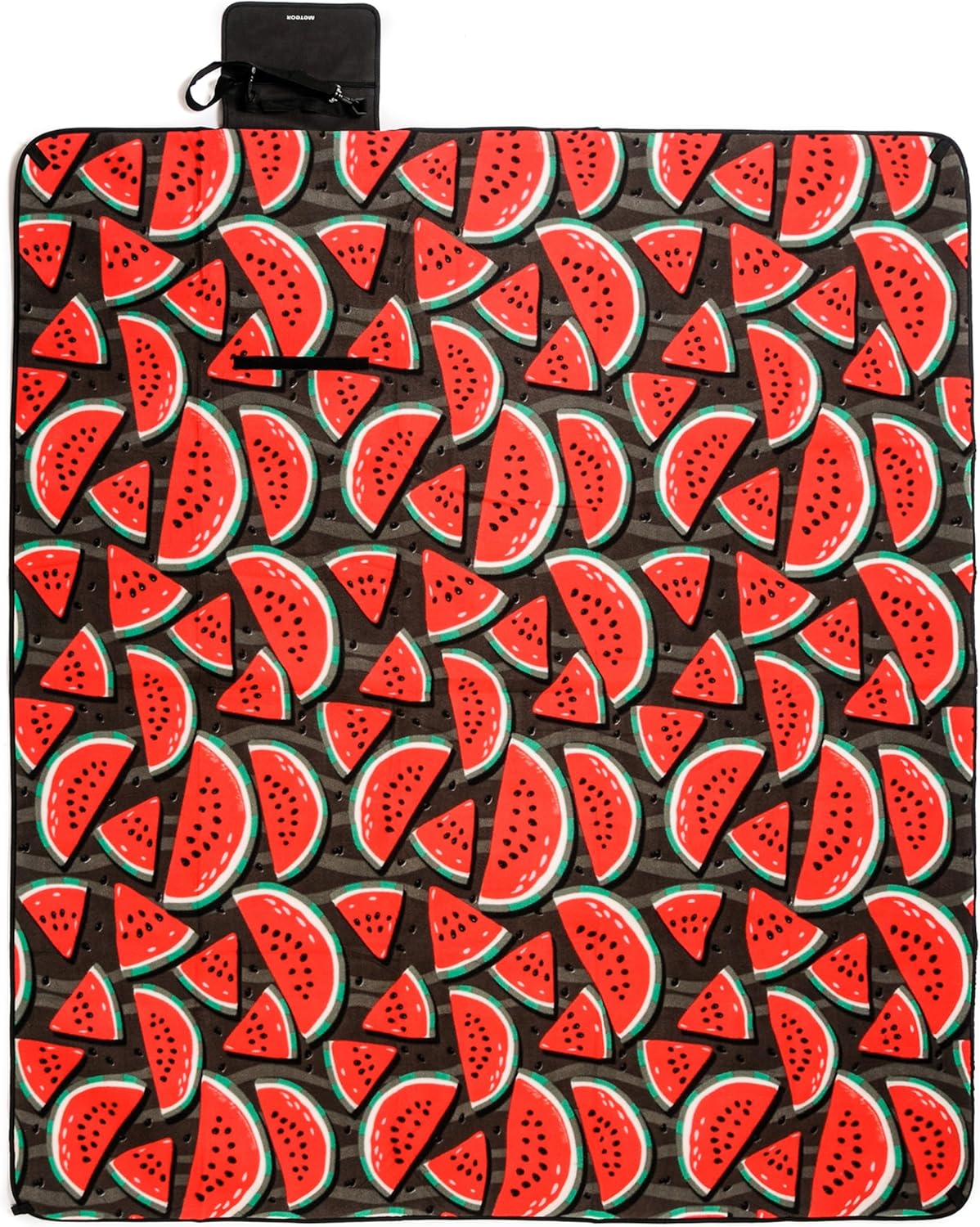 Meteor 180x200cm Picnic Blanket – Spacious Waterproof Outdoor Mat for 2-4 People – Foldable Lightweight Picnic Rug with Carry Strap