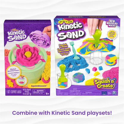 Kinetic Sand, 2lbs Purple Play Sand, Moldable Sensory Toys for Kids, Resealable Bag (Packaging May Vary), for Ages 3 and up