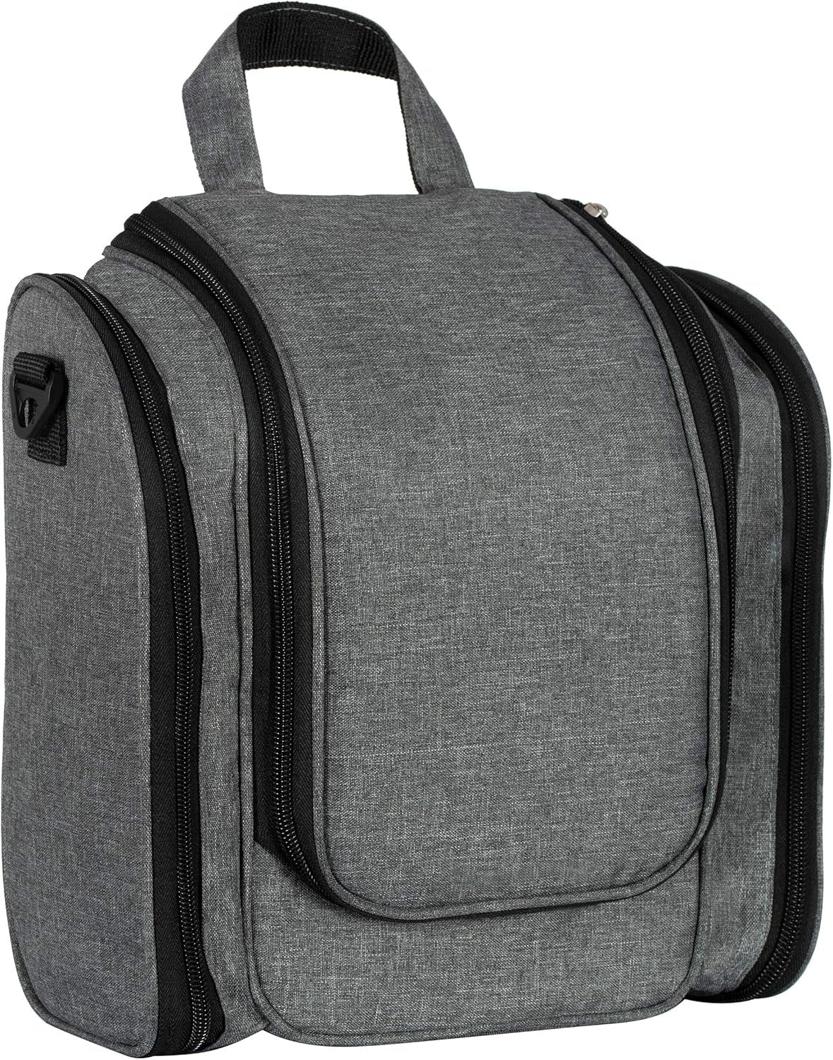 Traverse By Simpson Multifunctional Hanging Travel Toiletry Bag for Women and Men - Bathroom & Shower Organizer Hygiene Bag