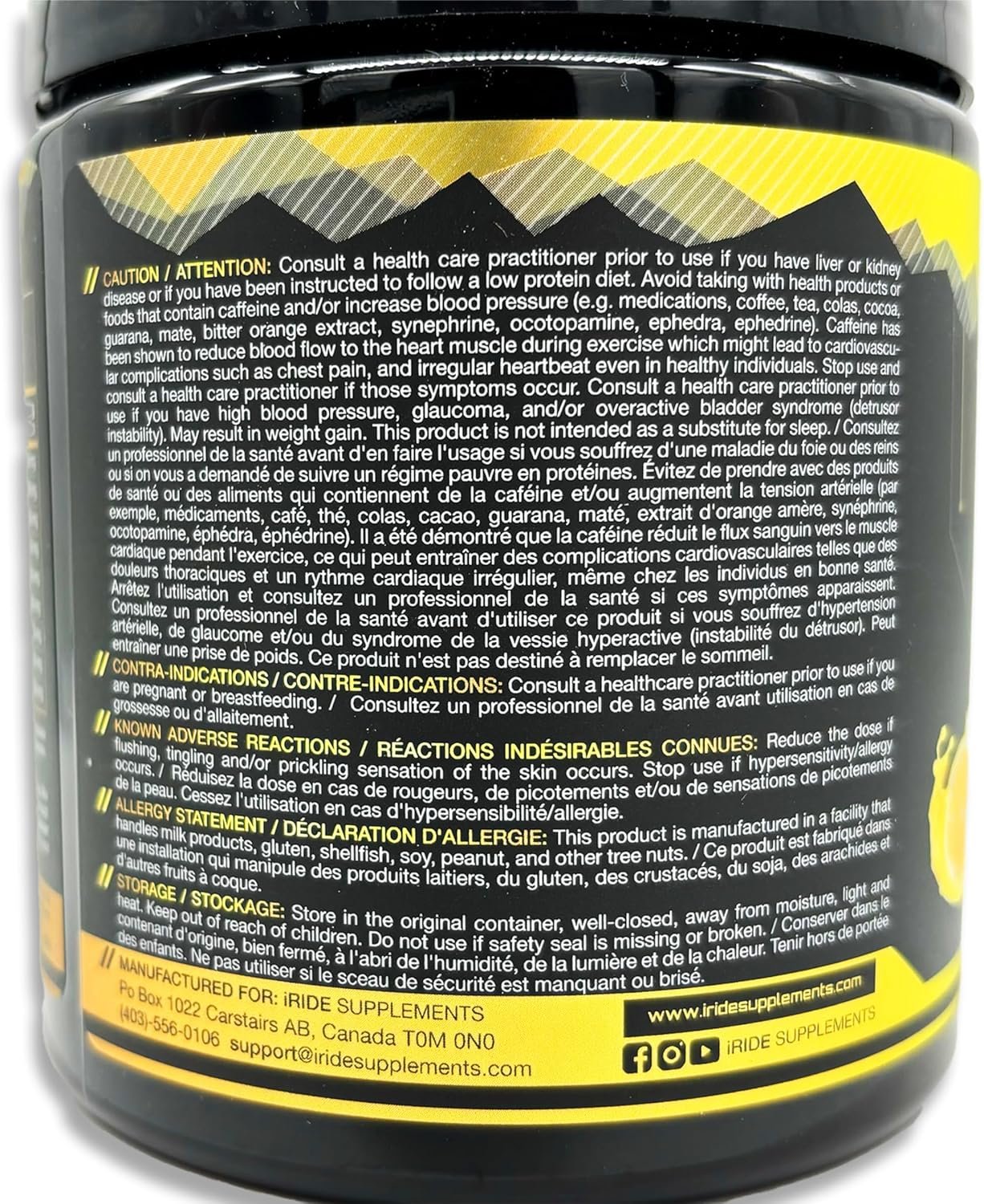 iRide Supplements - Pre Workout Creatine Monohydrate Powder + 200mg Caffeine, Lemonade - Enhanced Athlete Supplements - Sugar Free Energy Supplement for Men & Women -30 Servings