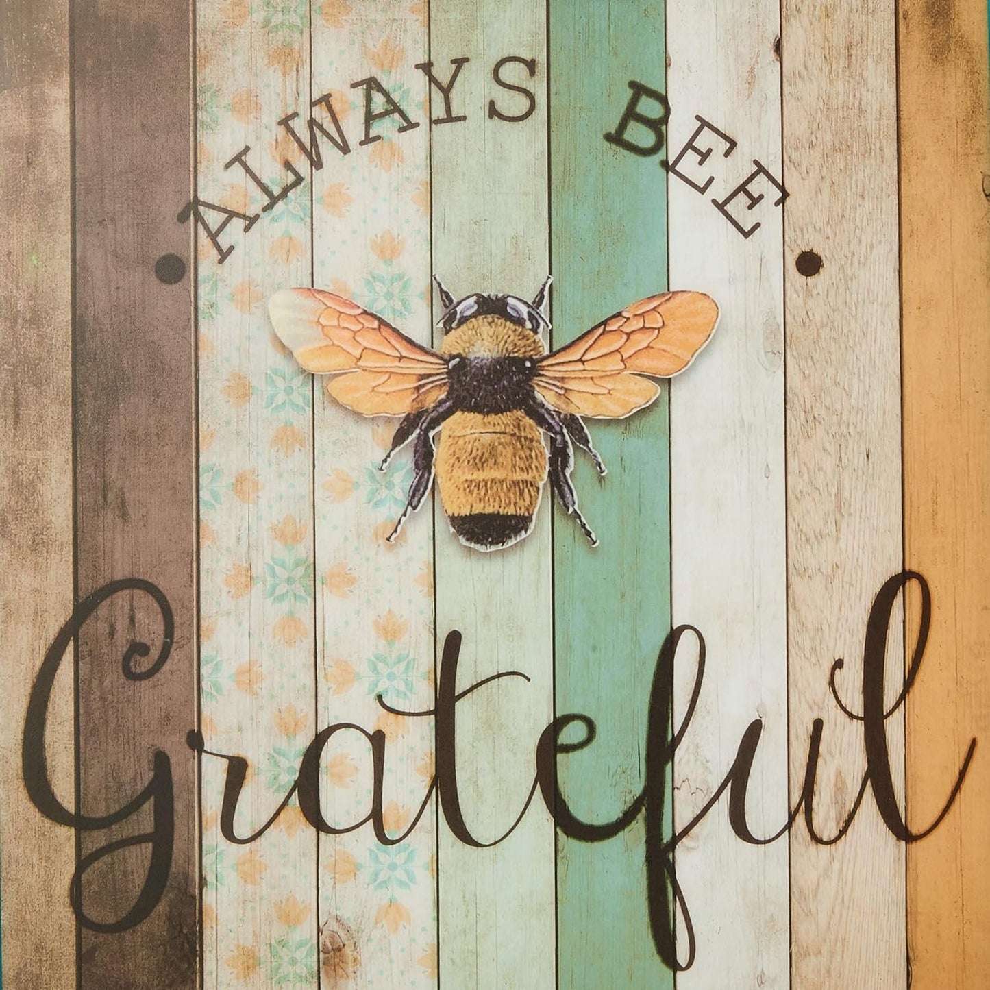 Boston Warehouse 27054 Always Bee Grateful Cutting Board
