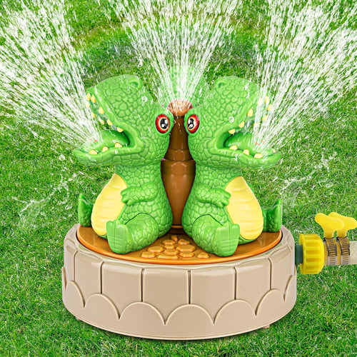 Sprinkler Toy, Splash Play Toys, Sprinkler for Children, Outdoor Sprinkler Toy, Dino Water Sprinkler, Sprinkler Toy for Children, Sprinkler Toy, for Backyard, Garden