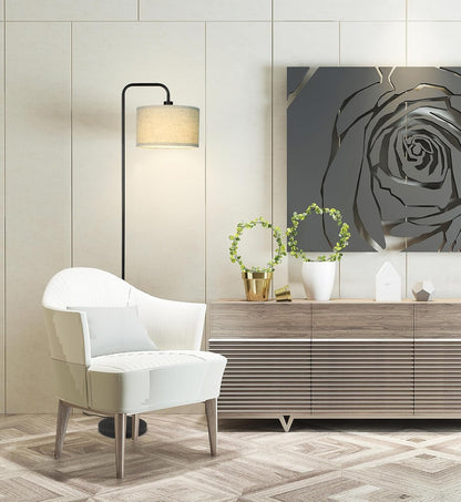 Floor Lamp for Living Room, Modern Arc Standing Lamp, 3 Color Temperatures, Bulb Included Suitable for Living Room, Bedroom, Office, Study, Baby's Room etc.