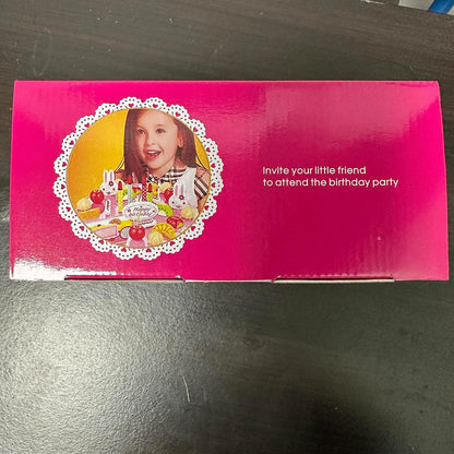 BigNoseDeer Birthday Cake Toy Food Play Set Pretend Play Children's Day Gift DIY Cutting Birthday Party Cake with Candles for Children Kids Babies Girls Classic Toy 37pcs