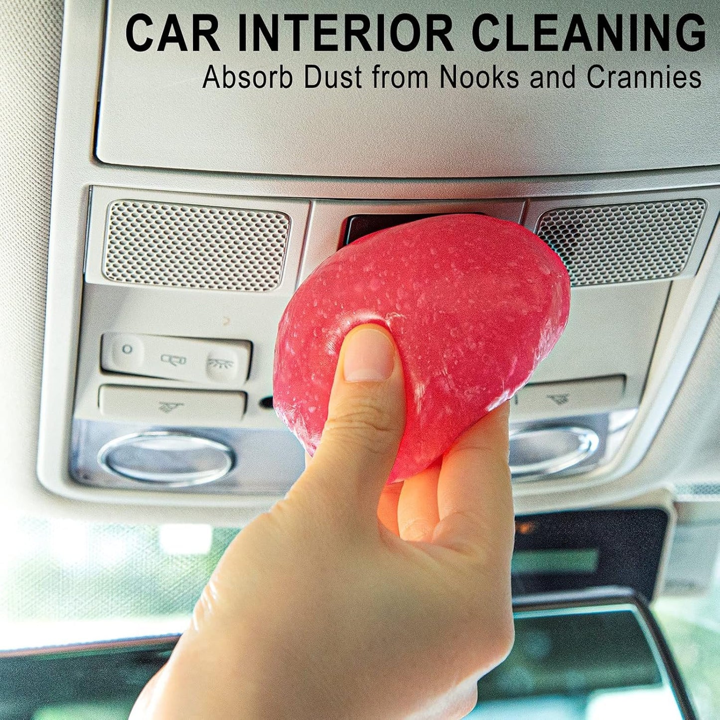 TICARVE Car Cleaning Gel Car Detailing Putty Car Cleaning Putty Gel Auto Detailing Tools Car Interior Cleaner Car Cleaning Kits Cleaning Slime Car Assecories Keyboard Cleaner Rose