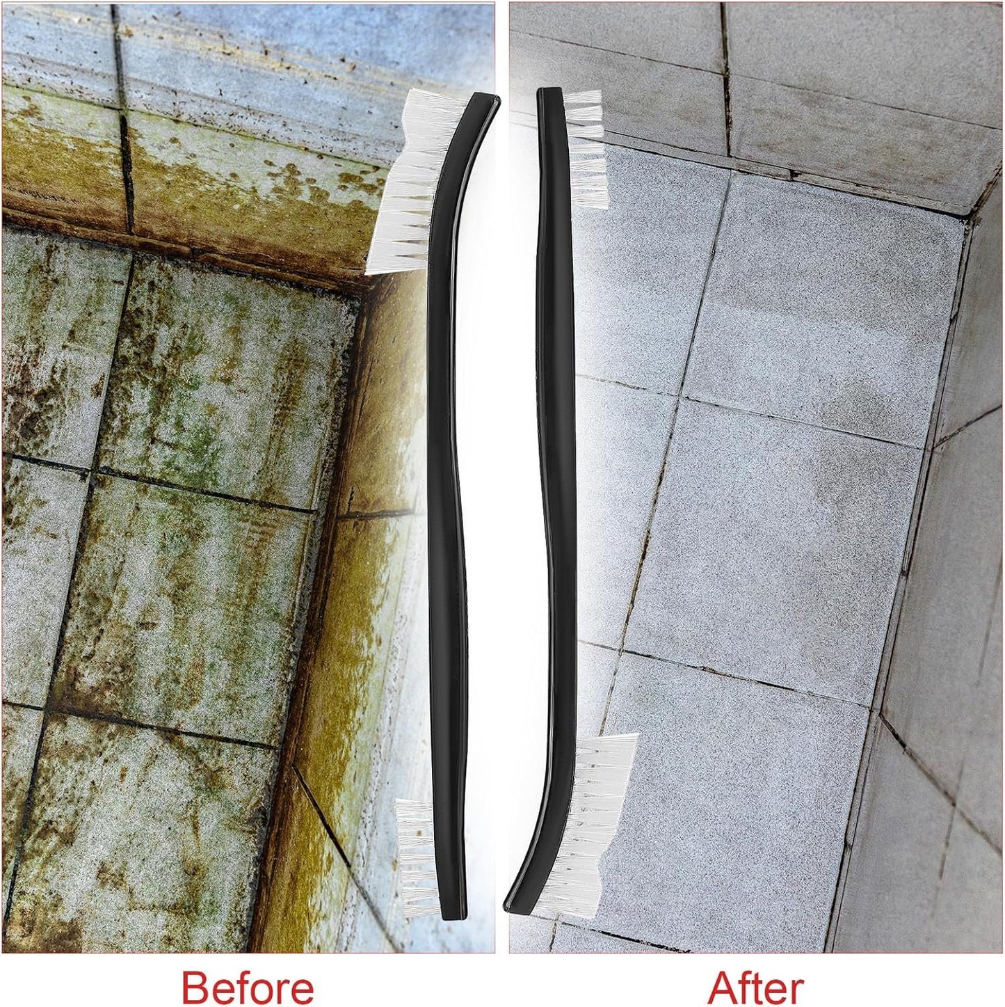 6 PCS Double-Ended Cleaning Brushes Set, Nylon Bristles Small Detailing Crevice Brush Mini Stiff Bristles Brushes for Detailed Cleaning of Jewelry, Cars, Kitchen, Small Spacesnt