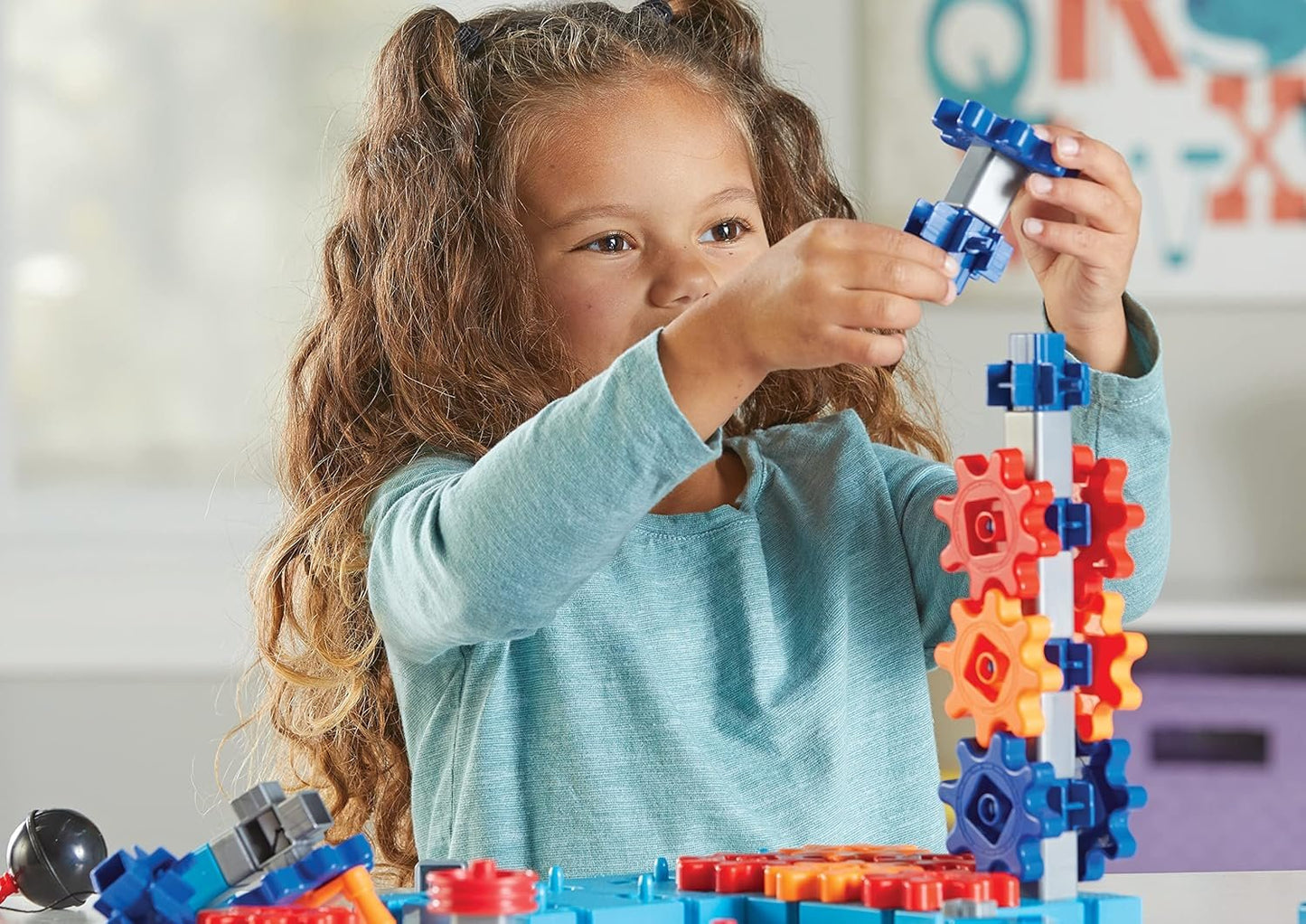 Learning Resources STEM Explorers Machine Makers, 60 Pieces, Ages 5+, Toys, Building Kits, Engineering Build it Yourself Toys Small