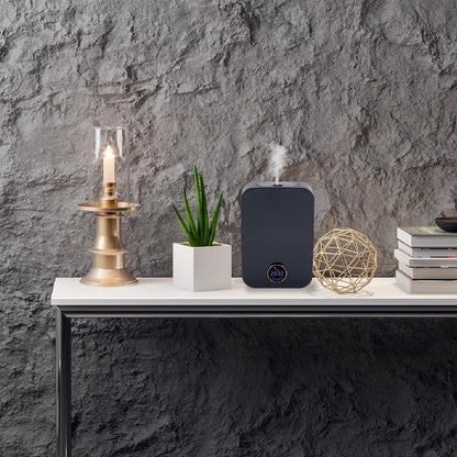 Waterless Oil Diffuser, Knob Key/Bluetooth Control, Aroma Machine for House,Hotel,Essential Oil Diffusers for Home, Air Fresheners for Large House