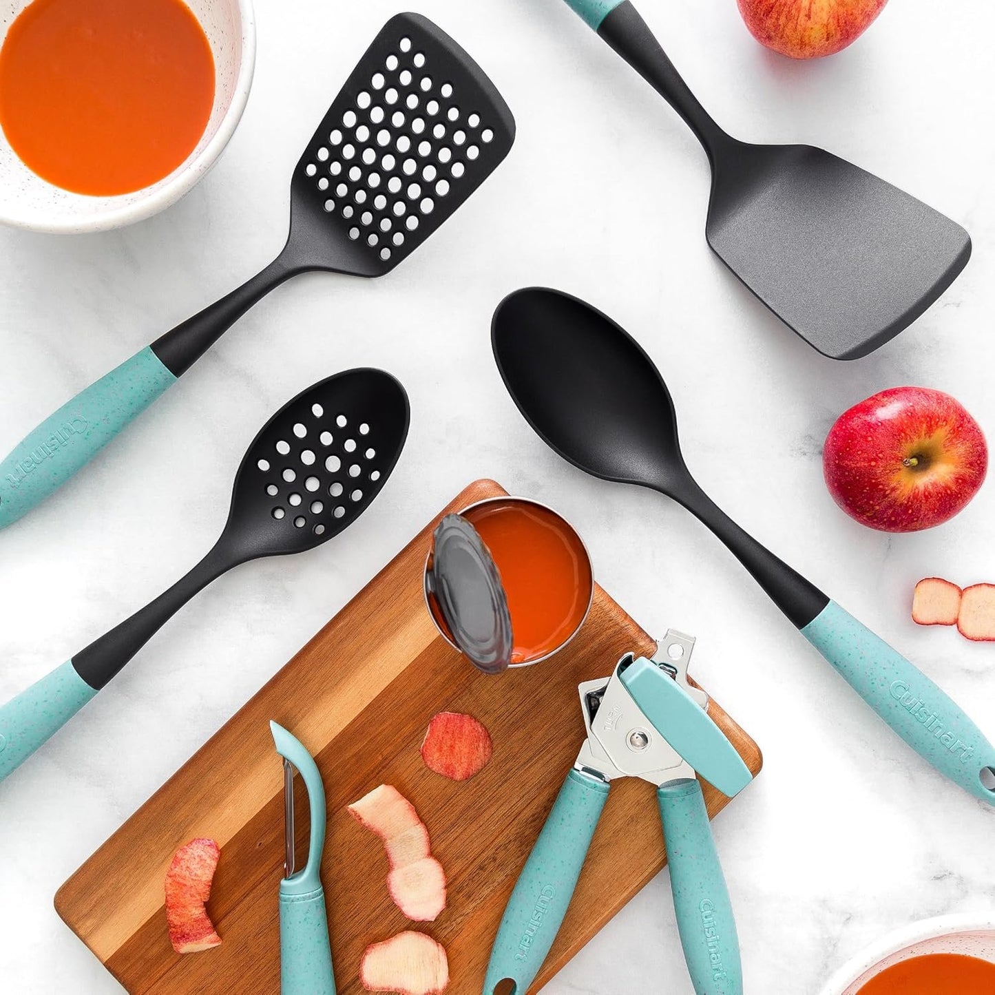 Cuisinart 6-Piece Oceanware Collection Tool & Gadget Set - Teal (CTG-22-6PTC)