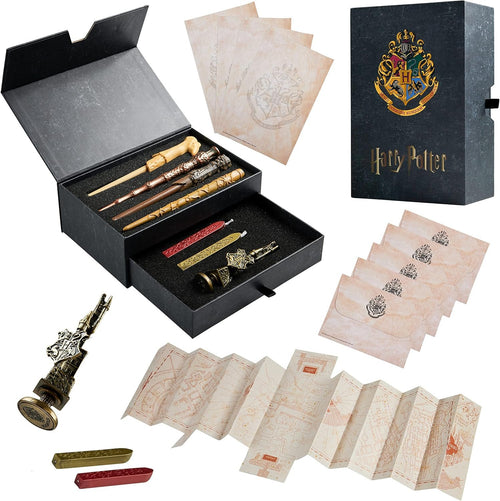 Harry Potter Stationery Set with Magic Pens, Envelopes, Writing Paper, Children and Adults, Letter Writing Set