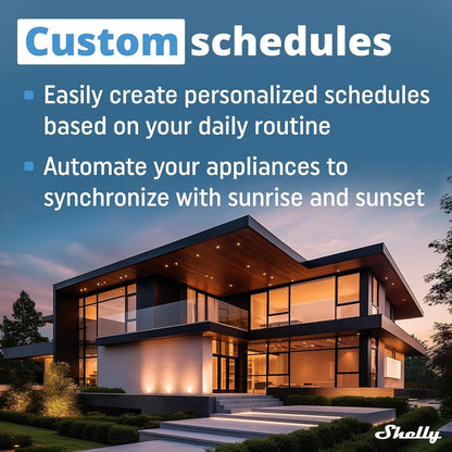 Shelly Plus Plug US | WiFi Operated Smart Plug with Power Measurement | Home Automation | iOS Android App | Alexa & Google Home Compatible | Monitor Appliances | Remote Control (2 Pack)